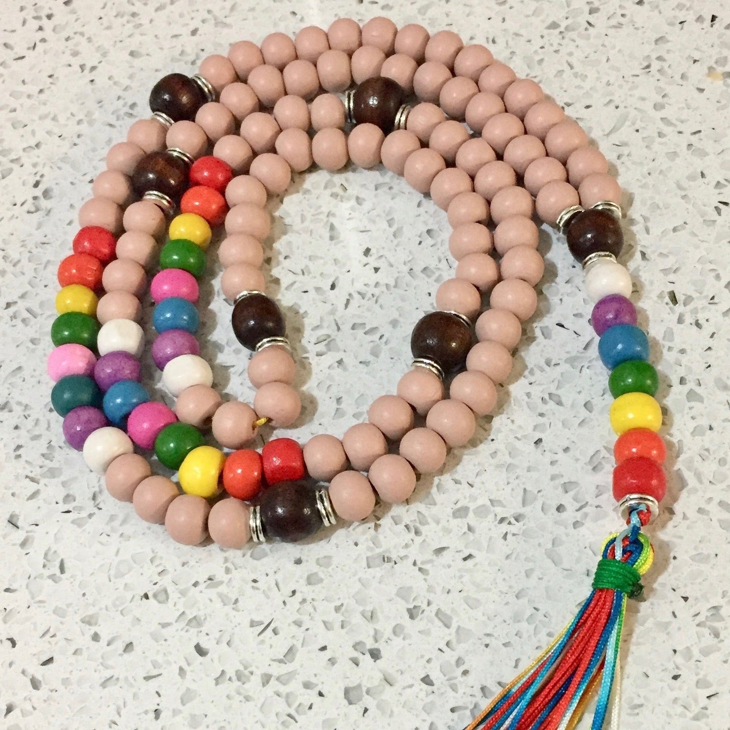 Mala Chakra en Madera