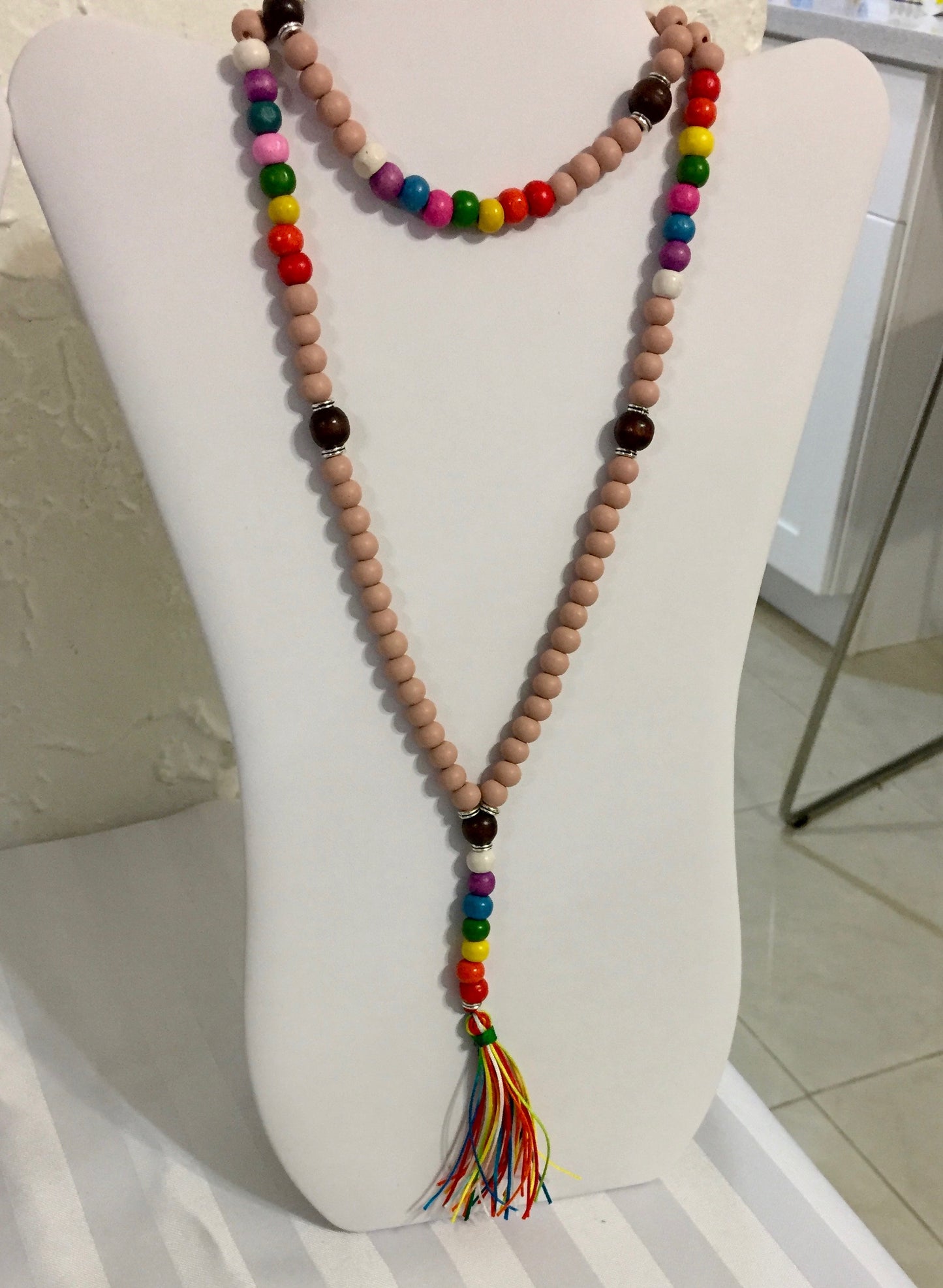Mala Chakra en Madera