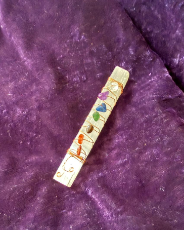 Selenita y chakras